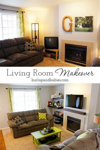 Living room makeover