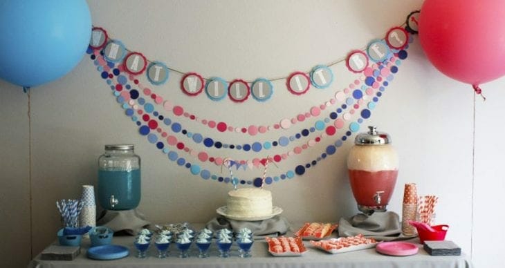 Get all the details on how to host a super fun gender reveal party to celebrate a new baby with your family and friends. Ideas from decorations & food to how to reveal the gender.