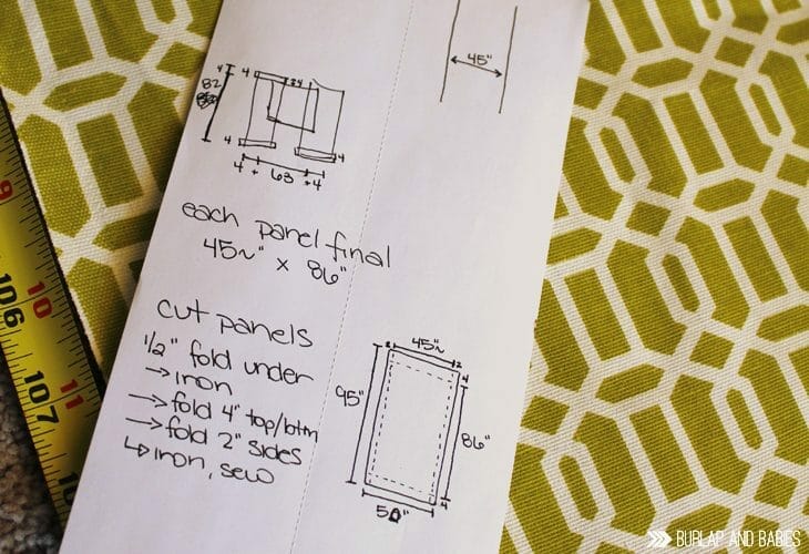drafting sewing plan image.