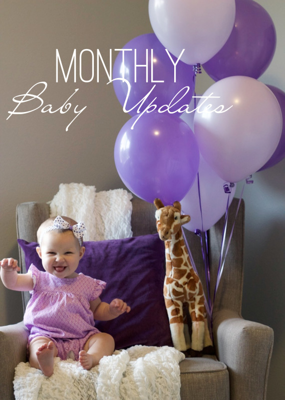 Baby Monthly Milestone Update