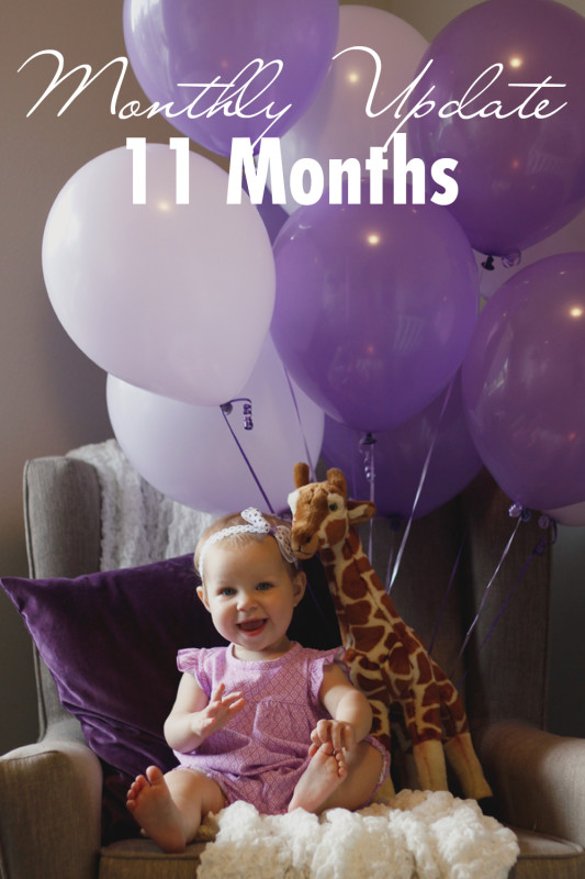 Baby monthly update // 11 Months