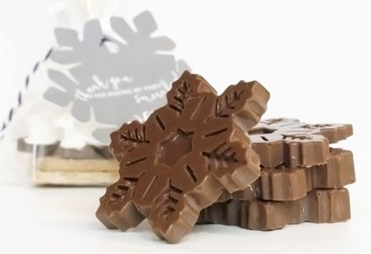 Chocolate snowflakes image