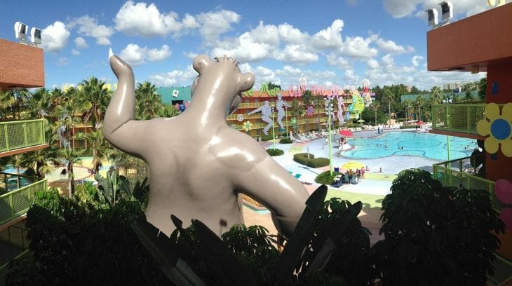 Picture of Disney pool image.
