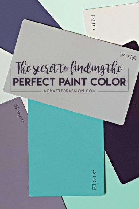 The secret to finding the PERFECT paint color — Learn from my mistakes and DO THIS the next time you need to find a new paint color!