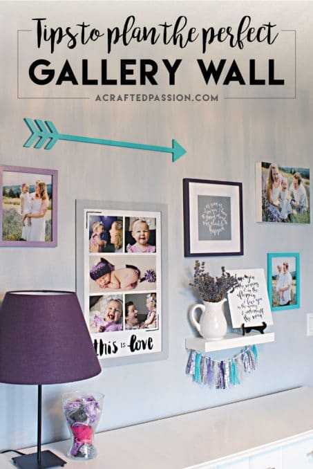 How to Plan a Gallery Wall — One Room Challenge Week 5 Update in this darling Toddler Chic Bedroom