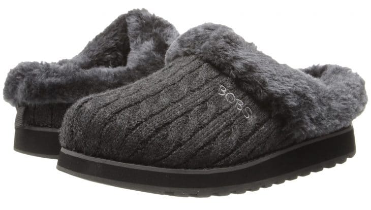 Gray slippers image.