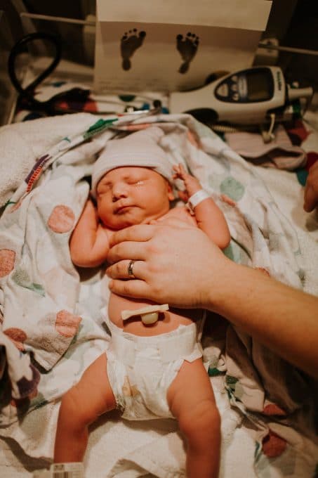 Maggie's Birth Story: It is possible to have a positive unmedicated induction hospital birth. Read all about it here!