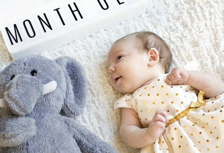 Maggie Grace — One Month Baby Update