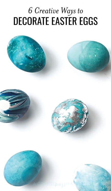 Learn how to decorate easter eggs with these beautiful, creative ideas!