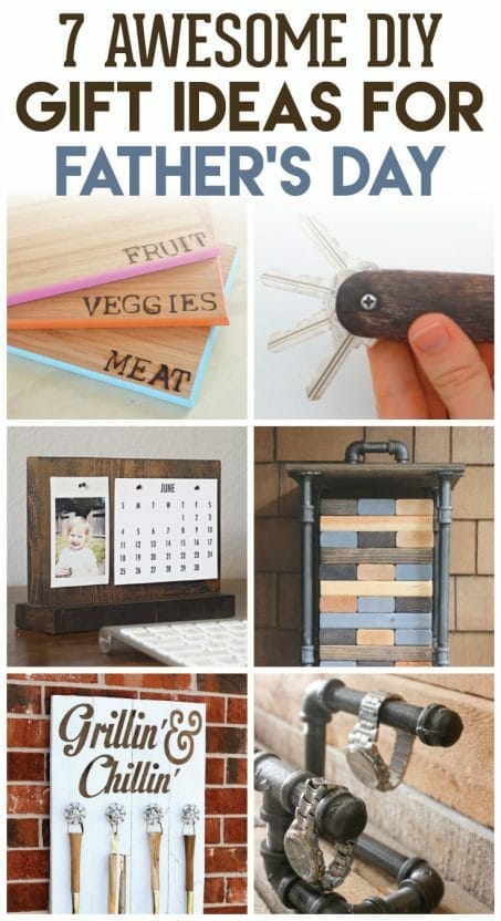 Surprise dad with one of these amazing DIY gift ideas for Father's Day! These creative ideas are great to make with your kids!