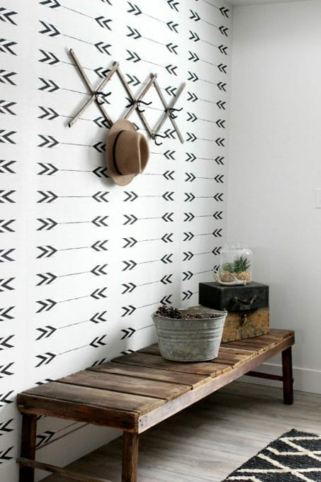 Modern Entryway Decor from Lily Pad Cottage