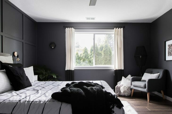 Modern Monochrome Bedroom image
