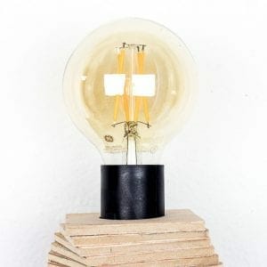 Image of DIy desk lamp bulb