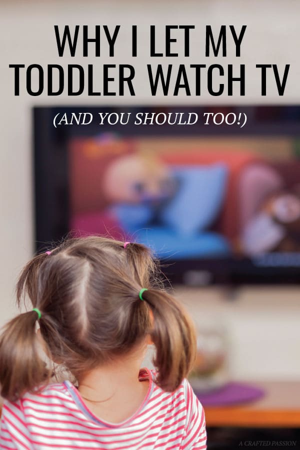 Why I let my toddler watch TV image.
