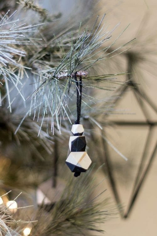 Image of homemade Christmas tree ornaments