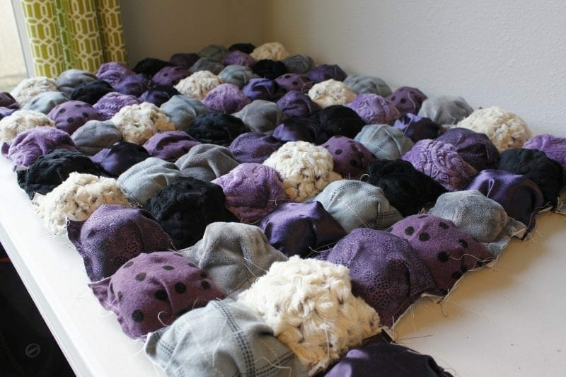 How to Sew an Easy Puff Baby Quilt DIY Puff Baby Quilt