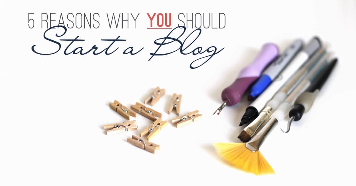 Why you should start a blog + tips on how to get started! Get all the details here!