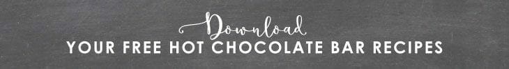 Hot Chocolate Bar Printables