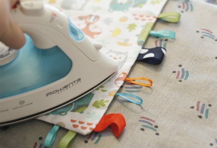 How to Make a Tag Blanket in Less Than 15 Monutes Simple DIY steps