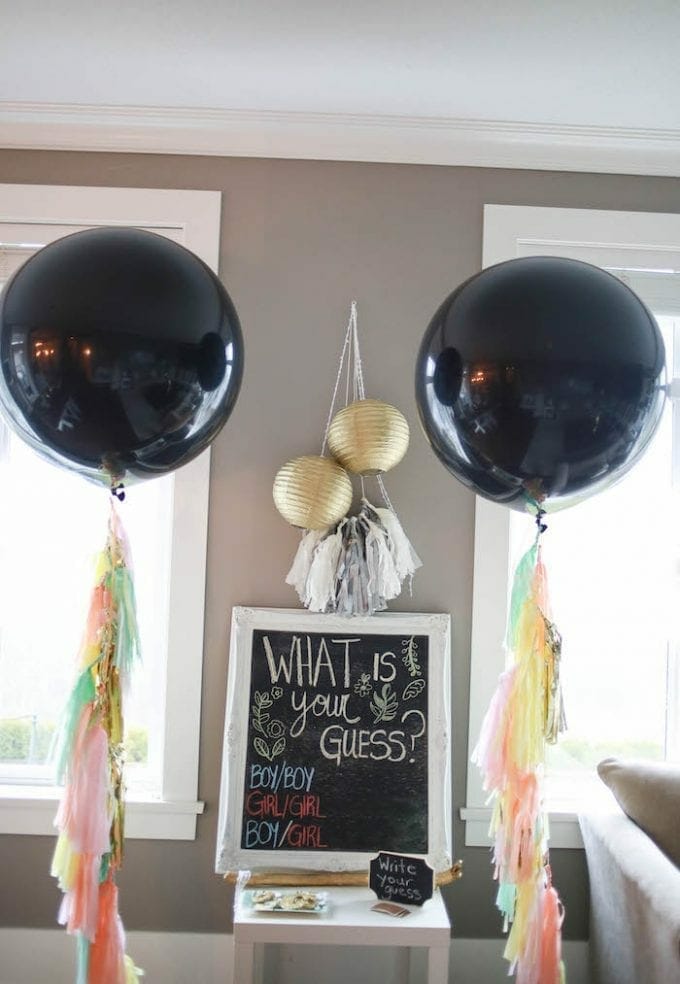 Balloons Gender Reveal