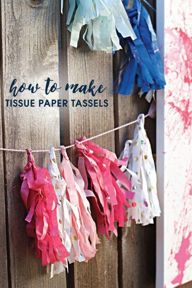 Step-by-Step Guide: How to Make DIY Tissue Paper Tassels