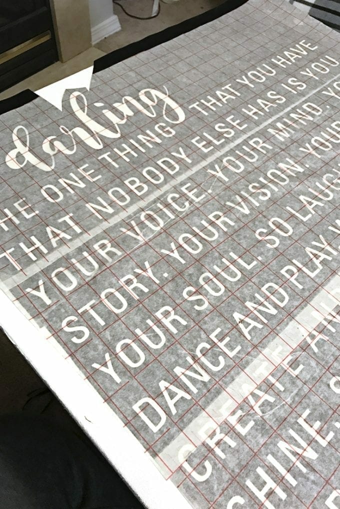 How to Create Custom Wall Art with Your Favorite Quote