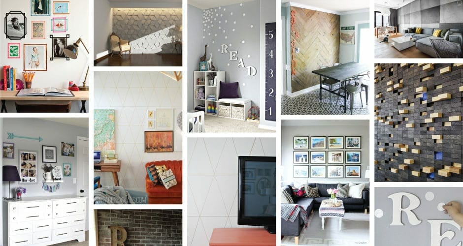 11 Inspiring Ways to Make Feature Walls without Paint