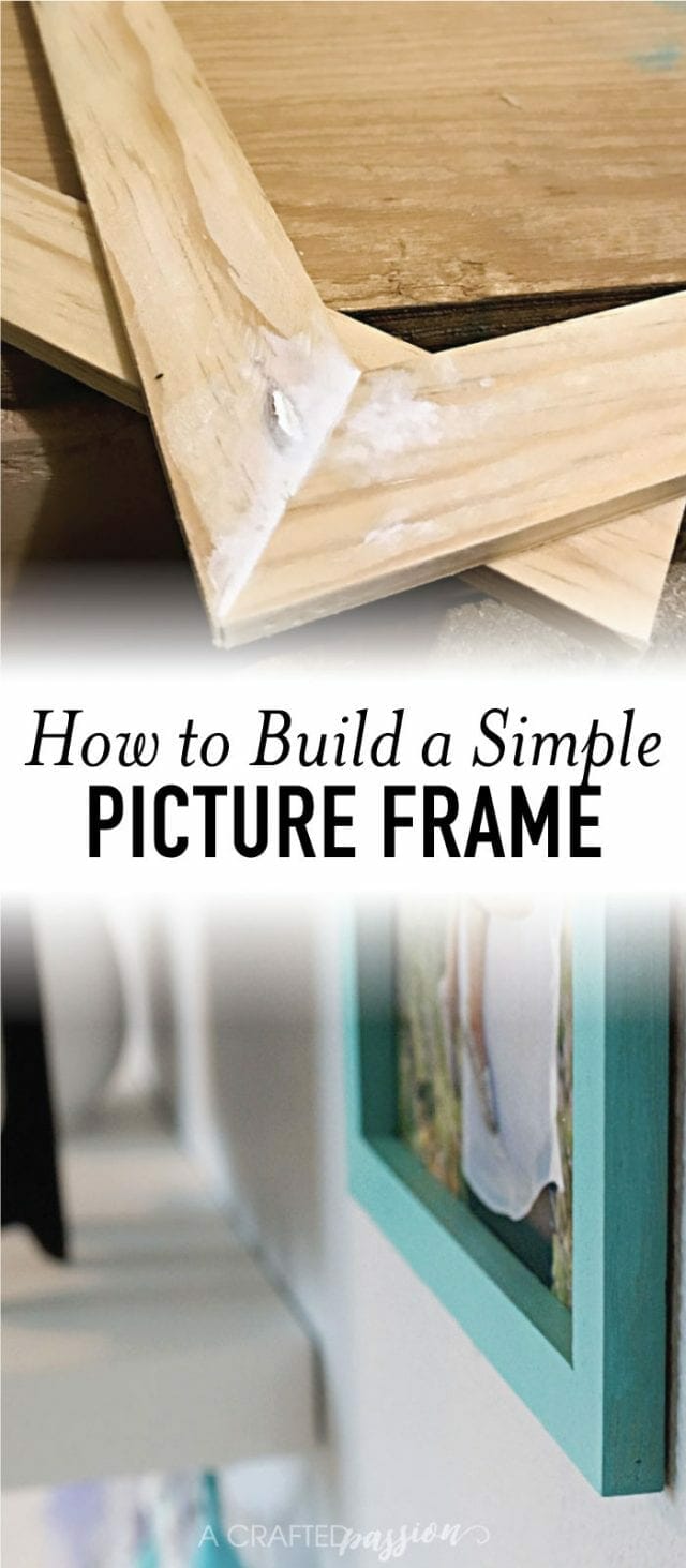 How to Build an Easy Custom Size Picture Frame