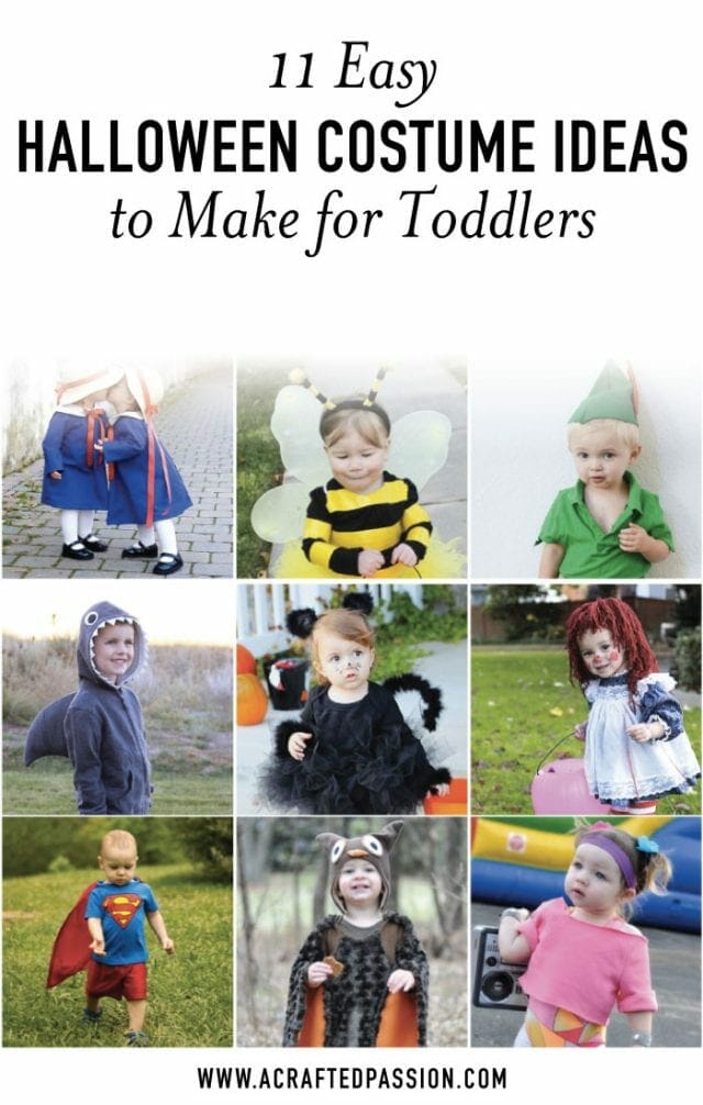 11 Easy DIY Toddler Halloween Costume Ideas