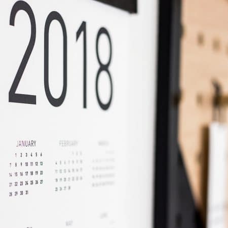 2018 wall calendar image