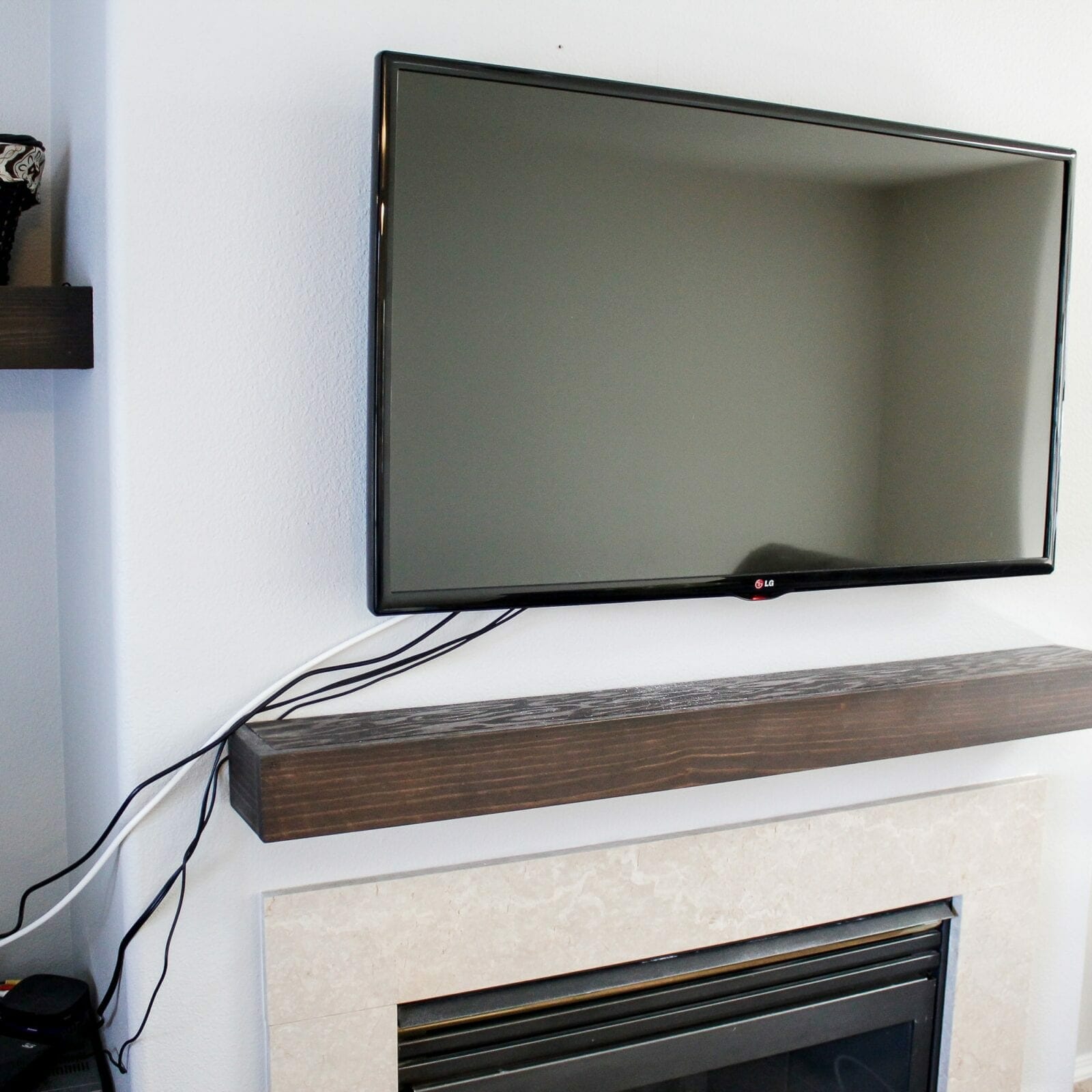 How To Hide Tv Cords Once And For All, How To Hang Tv Above Fireplace And Hide Wires