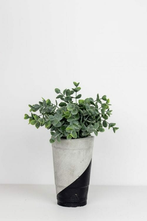 How to Make a Concrete Vase with Simple How-To