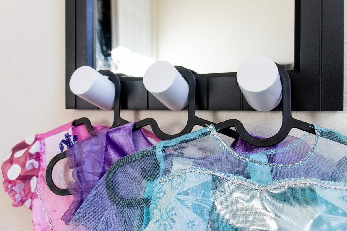 Little Girl Dress Up Mirror Thrift Store Makeover