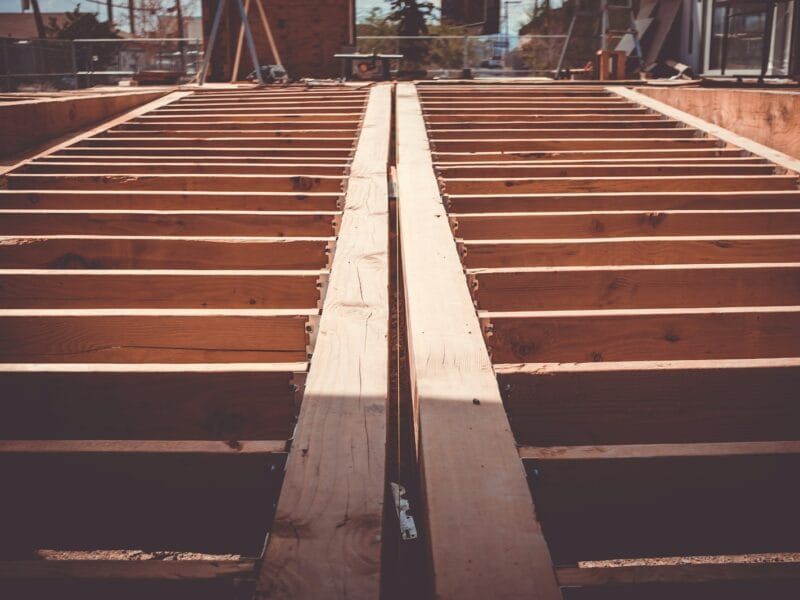 brown wooden structure