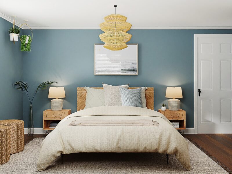 white bed linen with white pillow