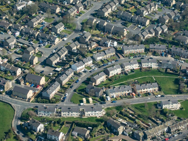 aerial photography of buildings at daytime