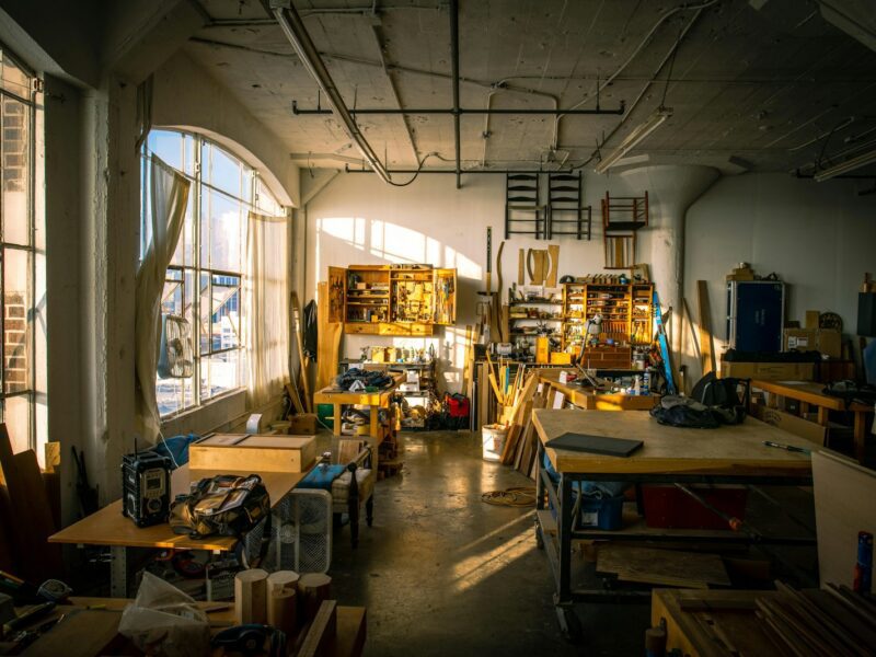 brown wooden table with chairs