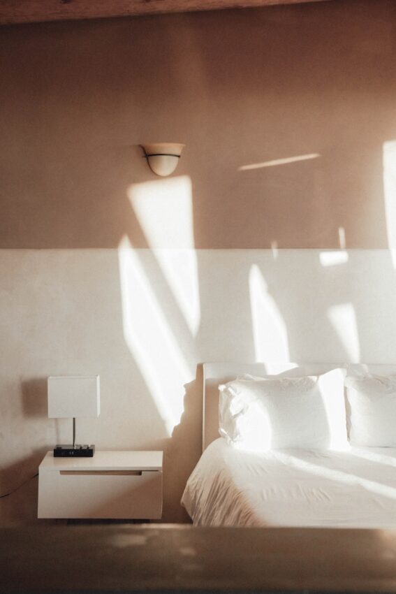 Family-Friendly Color Drenching Bedroom