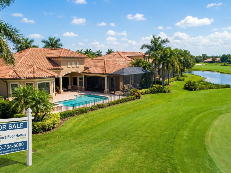 SquareFoot Homes Florida Golf Communities Listings Screenshot